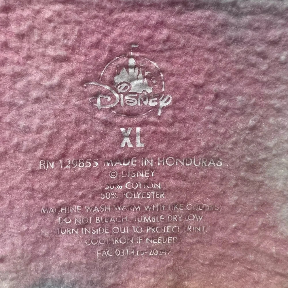Disney Minnie/Mickey Tie-dye Pullover Girls XL - Picture 4 of 5